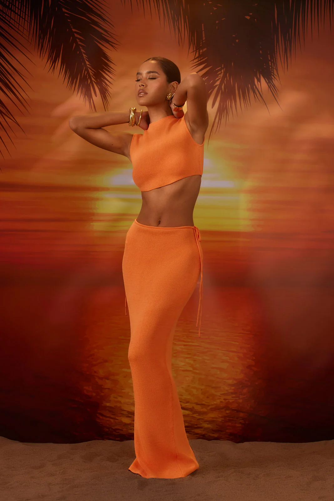 SIENNA CO-ORD | ORANGE - SALE - Image 12