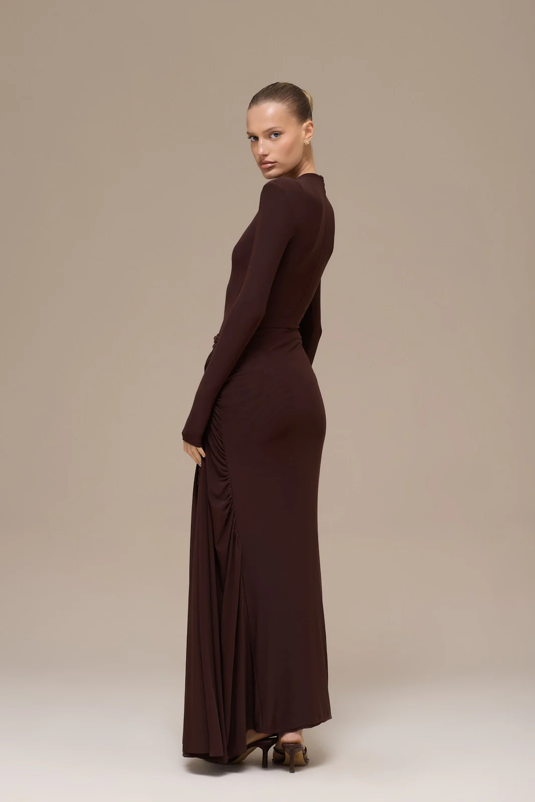 GIA MAXI SKIRT | ESPRESSO - Image 10