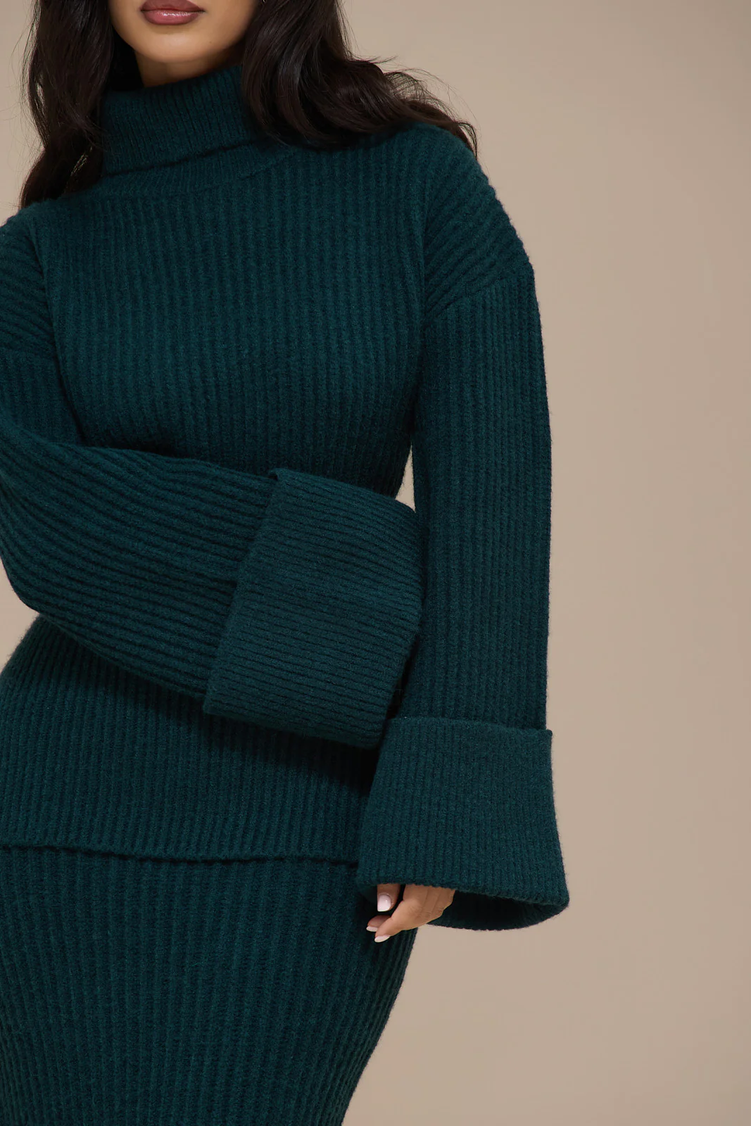 MABEL JUMPER | EMERALD - Image 2