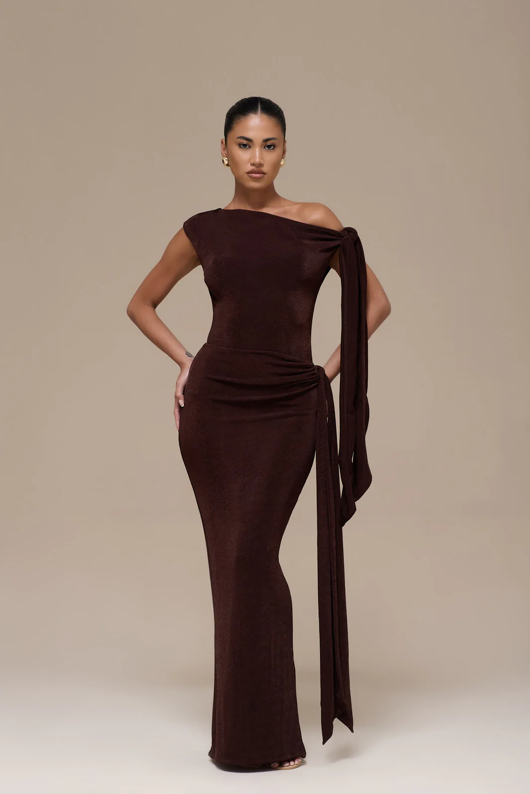 NOA MAXI SKIRT | ESPRESSO - Image 4